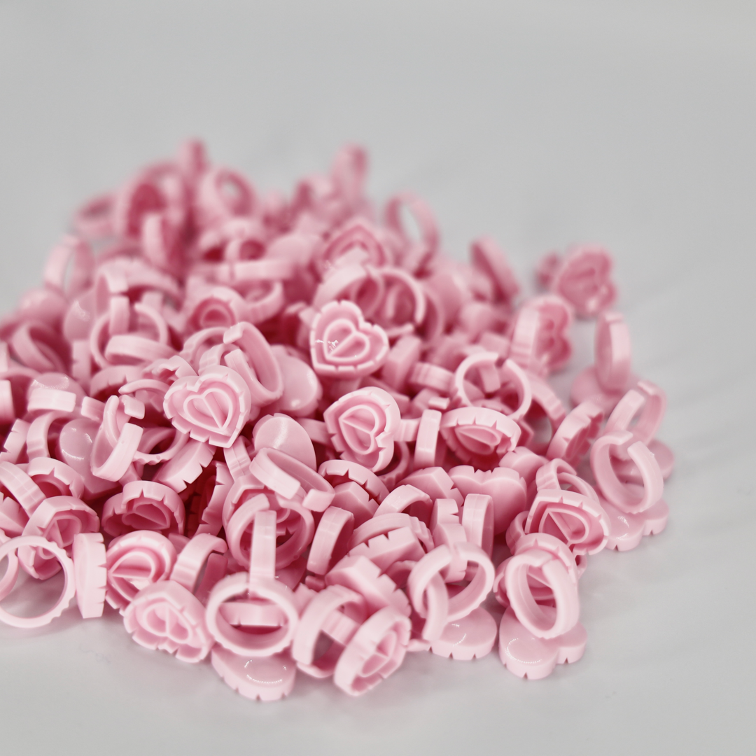 ANTI SPILL HEART GLUE RINGS