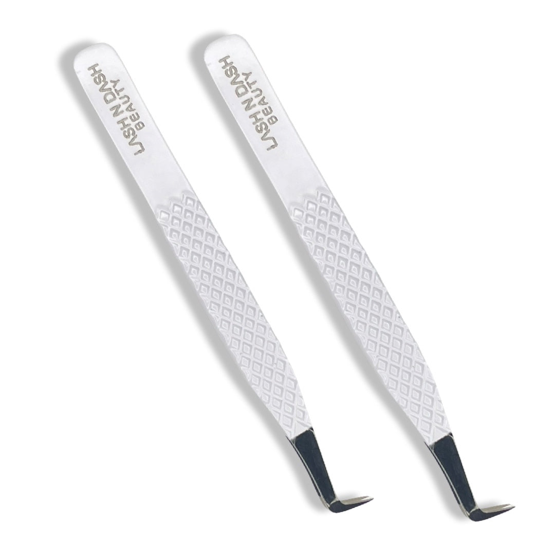 WHITE PEARL (90'S angle) TWEEZER