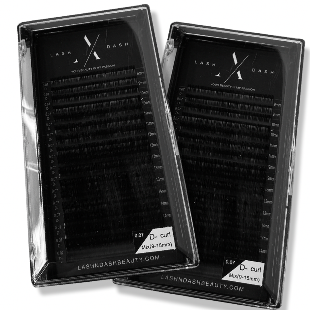 0.07 D- VOLUME SINGLE LENGTH LASHES- discontinued