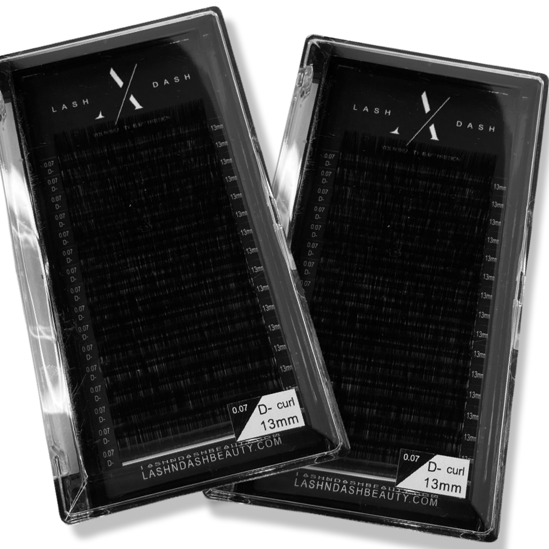 0.07 D- VOLUME SINGLE LENGTH LASHES- discontinued